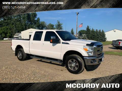 2011 Ford F-250 Super Duty for sale at MCCURDY AUTO in Cavalier ND