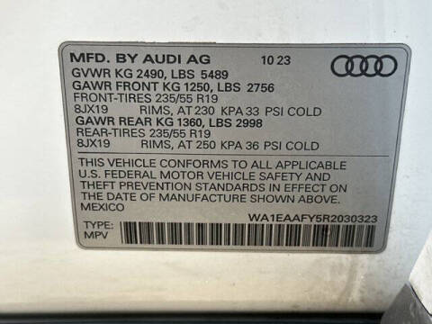 2024 Audi Q5 quattro S line Prem Plus 45 TFSI