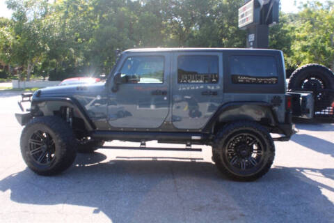 2015 Jeep Wrangler Unlimited for sale at DeWitt Motor Sales in Sarasota FL