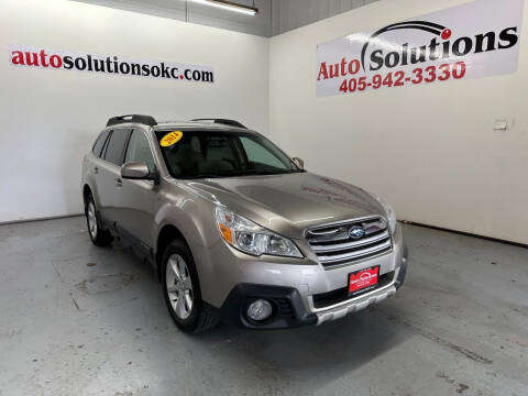 2014 Subaru Outback for sale at Auto Solutions in Warr Acres OK