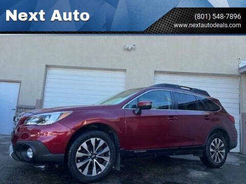 2016 Subaru Outback for sale at Next Auto in Salt Lake City UT