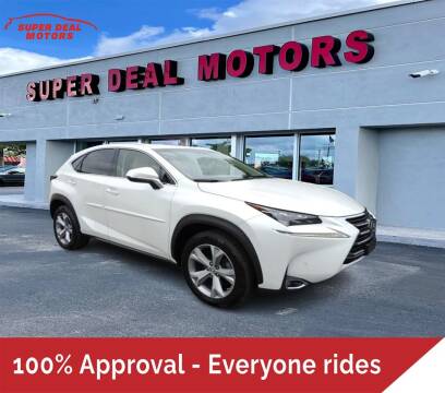 2017 Lexus NX 200t for sale at SUPER DEAL MOTORS in Hollywood FL