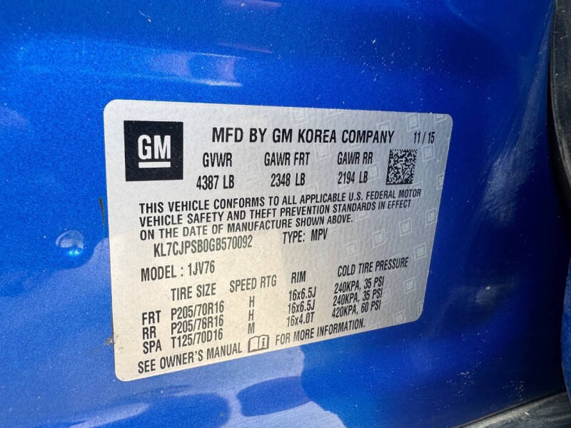 2016 Chevrolet Trax LT