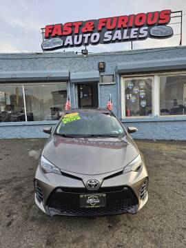 2017 Toyota Corolla for sale at FAST AND FURIOUS AUTO SALES in Newark NJ