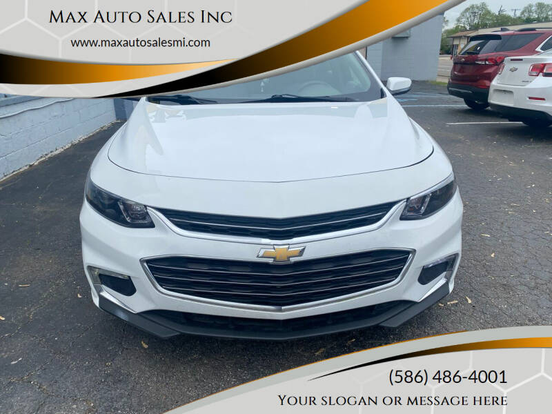 2017 Chevrolet Malibu for sale at Max Auto Sales Inc in Warren MI