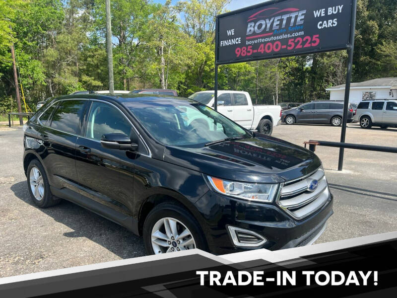 2018 Ford Edge for sale at Boyette Auto Sales in Covington LA