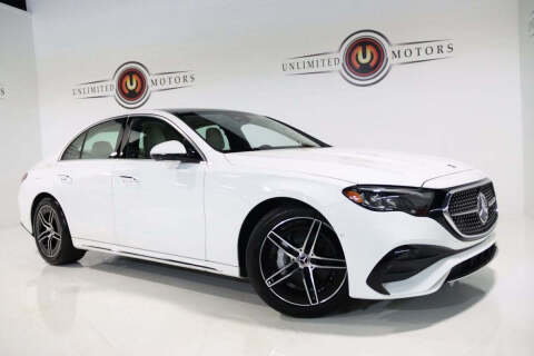 2025 Mercedes-Benz E-Class E 350 4MATIC