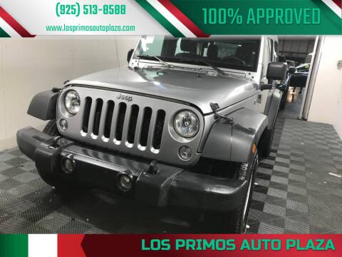 2018 Jeep Wrangler JK for sale at Los Primos Auto Plaza in Brentwood CA