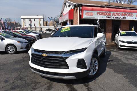 2020 Chevrolet Blazer for sale at Foreign Auto Imports in Irvington NJ