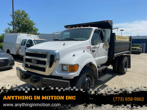 2005 Ford F-650 Super Duty for sale at ANYTHING IN MOTION INC in Bolingbrook IL