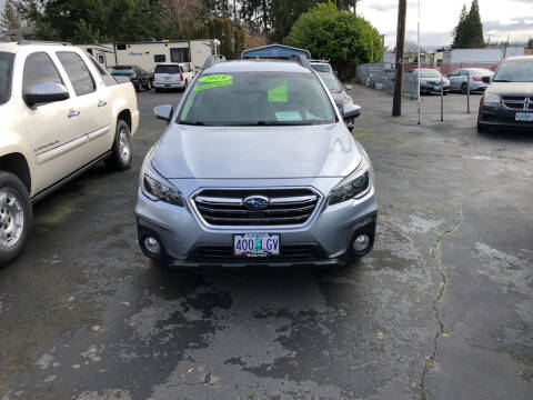 2019 Subaru Outback for sale at ET AUTO II INC in Molalla OR