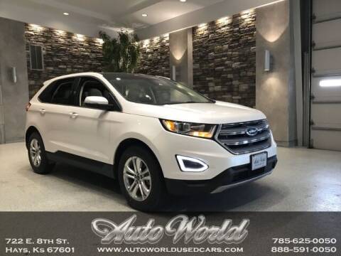 2018 Ford Edge for sale at Auto World Used Cars in Hays KS