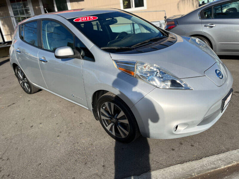 2015 Nissan LEAF for sale at TRAX AUTO WHOLESALE in San Mateo CA