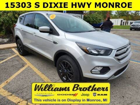 2019 Ford Escape for sale at Williams Brothers Pre-Owned Clinton in Clinton MI