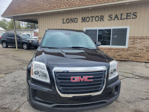 2016 GMC Terrain for sale at Long Motor Sales in Tecumseh MI