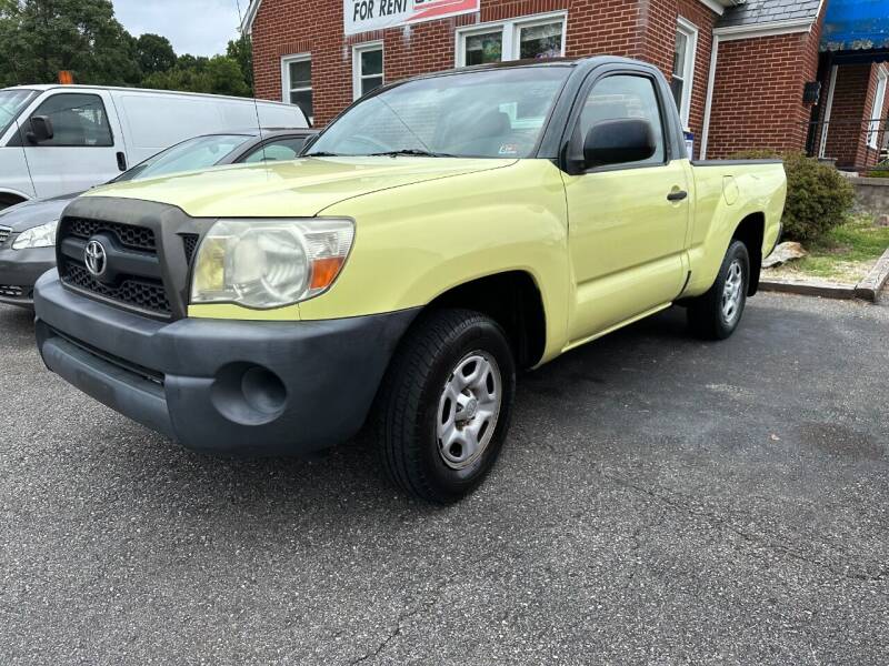 2011 Toyota Tacoma for sale at Regional Auto Sales in Madison Heights VA