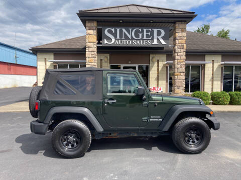 2010 Jeep Wrangler for sale at Singer Auto Sales in Caldwell OH