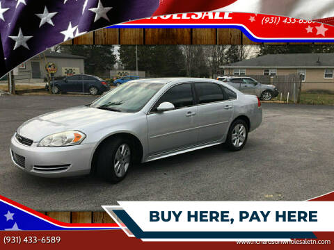 2010 Chevrolet Impala for sale at RICHARDSON WHOLESALE in Fayetteville TN