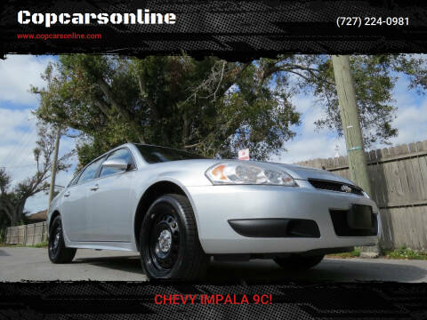 2012 Chevrolet Impala for sale at Copcarsonline in Thonotosassa FL