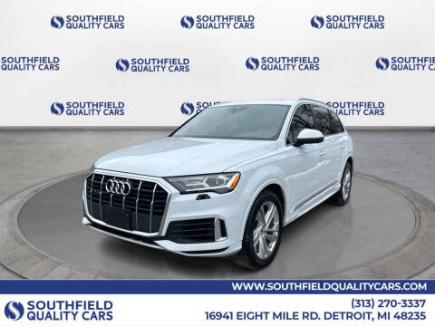 2021 Audi Q7 for sale at SOUTHFIELD QUALITY CARS in Detroit MI