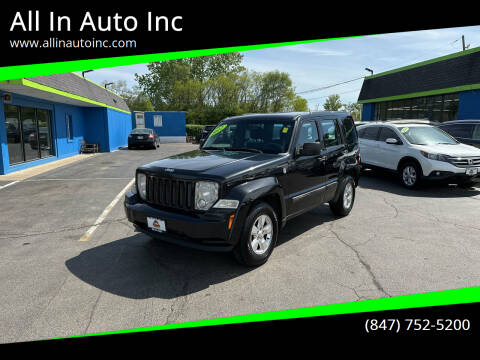 2012 Jeep Liberty for sale at All In Auto Inc in Palatine IL