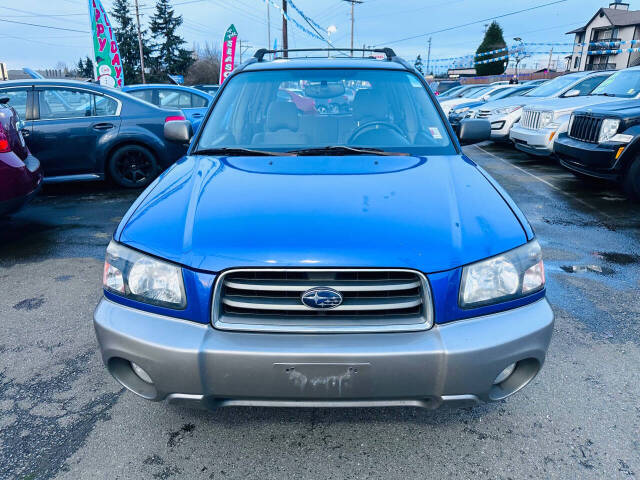 2004 Subaru Forester for sale at Lang Autosports in Lynnwood, WA