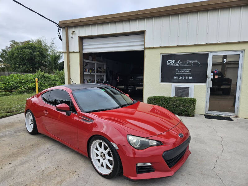 2013 Subaru BRZ for sale at O & J Auto Sales in Royal Palm Beach FL