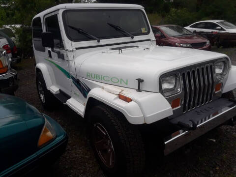 1994 Jeep Wrangler for sale at M & M Auto Brokers in Chantilly VA