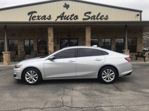 2020 Chevrolet Malibu for sale at Texas Auto Sales in San Antonio TX