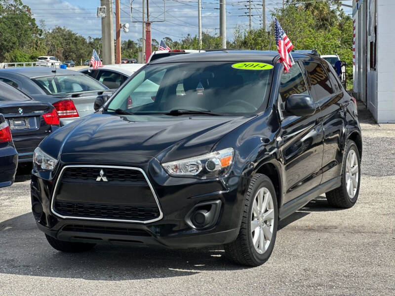 2014 Mitsubishi Outlander Sport for sale at GENESIS AUTO SALES in Port Charlotte FL