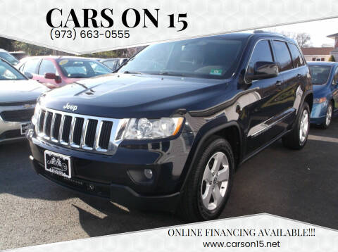 2011 Jeep Grand Cherokee for sale at Cars On 15 in Lake Hopatcong NJ