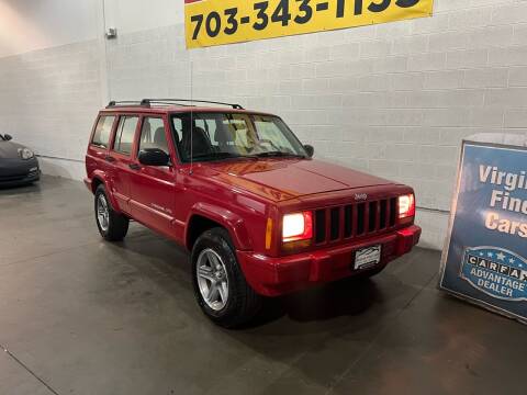 2001 Jeep Cherokee for sale at Virginia Fine Cars in Chantilly VA
