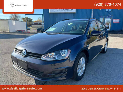 2016 Volkswagen Golf SportWagen for sale at Da Silva Prime Auto in Green Bay WI