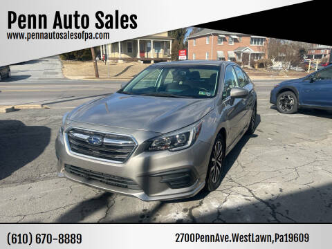 2018 Subaru Legacy for sale at Penn Auto Sales in West Lawn PA