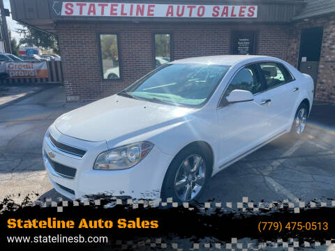 2012 Chevrolet Malibu for sale at Stateline Auto Sales in South Beloit IL