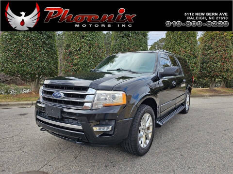 2017 Ford Expedition EL for sale at Phoenix Motors Inc in Raleigh NC