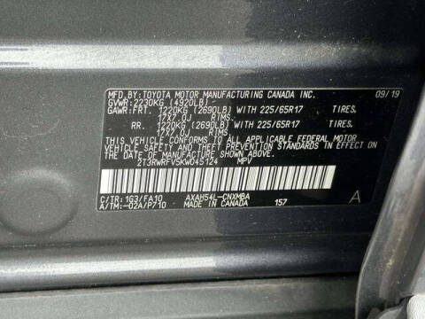 2019 Toyota RAV4 Hybrid XLE