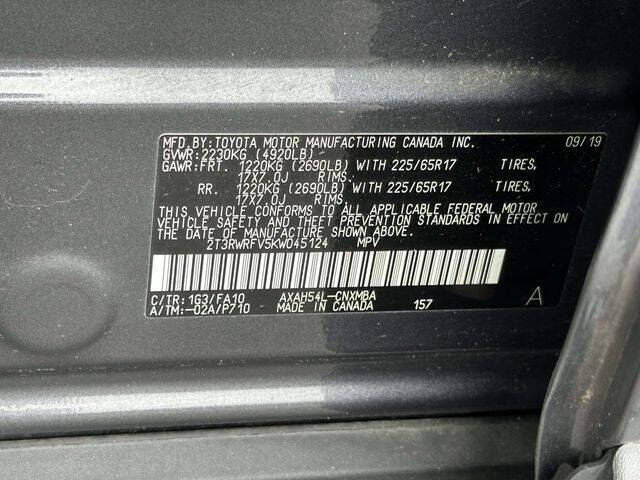 2019 Toyota RAV4 Hybrid XLE