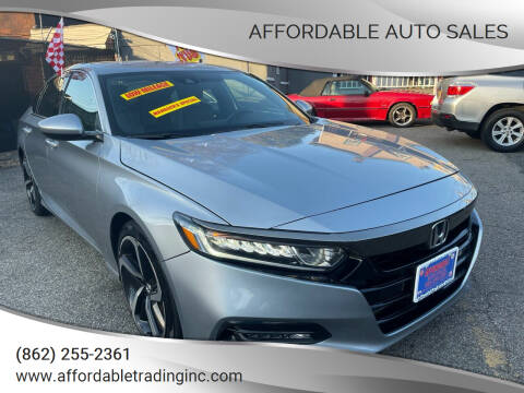 2019 Honda Accord for sale at Affordable Auto Sales in Irvington NJ