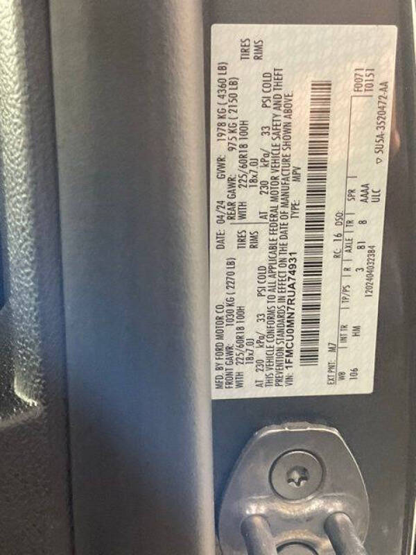 2024 Ford Escape ST-Line