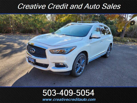 2018 Infiniti QX60 for sale at Creative Credit & Auto Sales in Salem OR