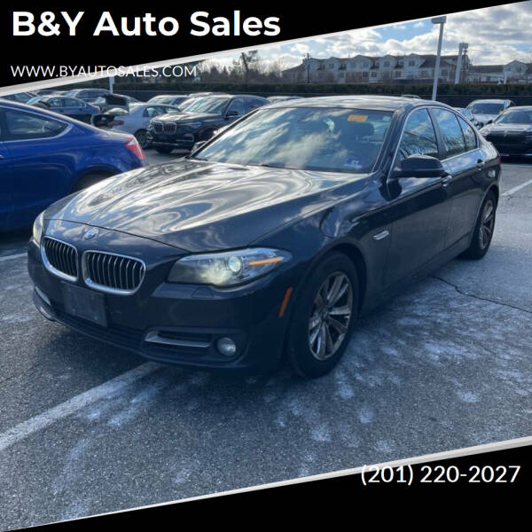 2015 BMW 5 Series for sale at B&Y Auto Sales in Hasbrouck Heights NJ