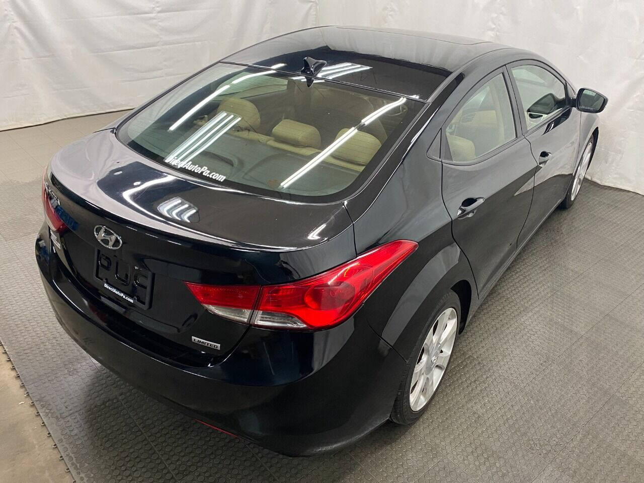 2012 Hyundai Elantra Limited 4dr Sedan - Black exterior view 10