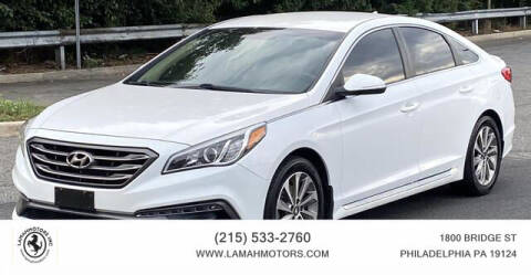 2015 Hyundai Sonata for sale at LAMAH MOTORS INC in Philadelphia PA