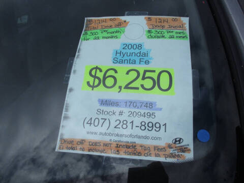 2008 Hyundai Santa Fe GLS