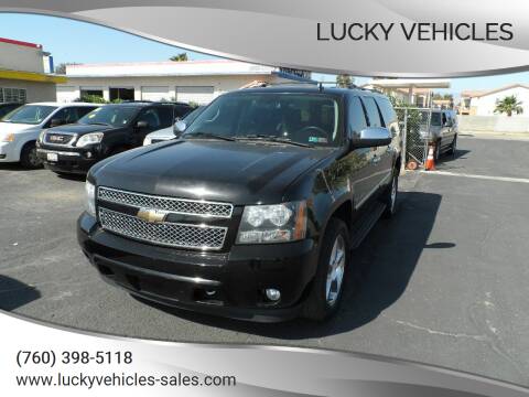 2011 Chevrolet Suburban for sale at Lucky Vehicles in Coachella CA