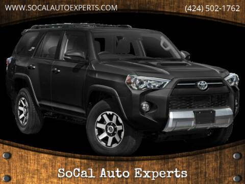 2022 Toyota 4Runner for sale at SoCal Auto Experts in Culver City CA