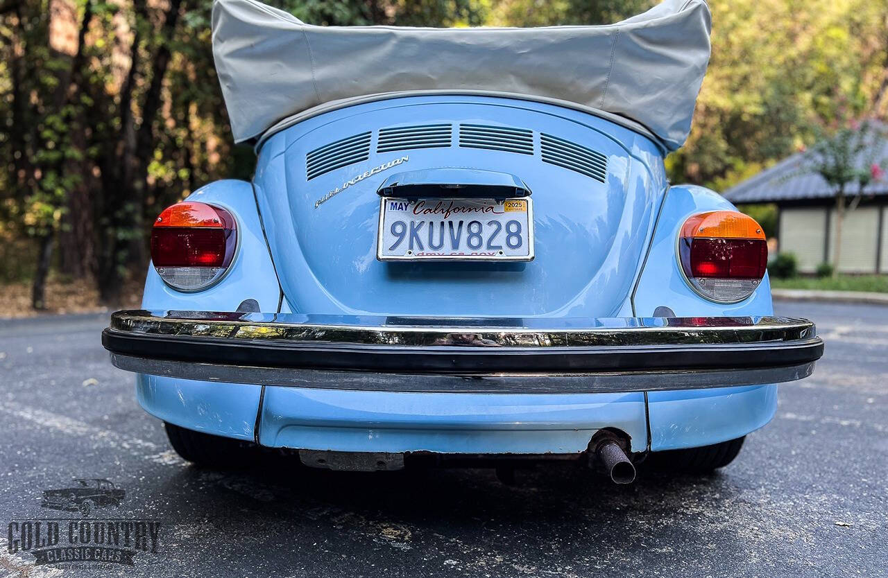 1979 Volkswagen Super Beetle for sale at Gold Country Classic Cars in Nevada City, CA