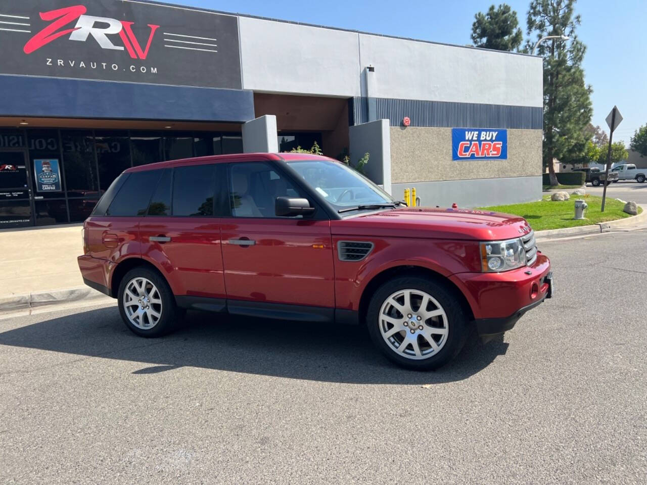 2008 Land Rover Range Rover Sport for sale at ZRV AUTO INC in Brea, CA