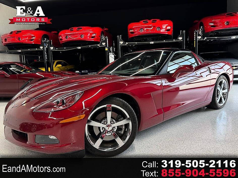 Red 2009 Chevrolet Corvette Base 1